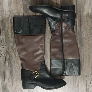 LRL Lauren Ralph Lauren Melanie Tall Riding Boots Size 6 Womens Leather Boots